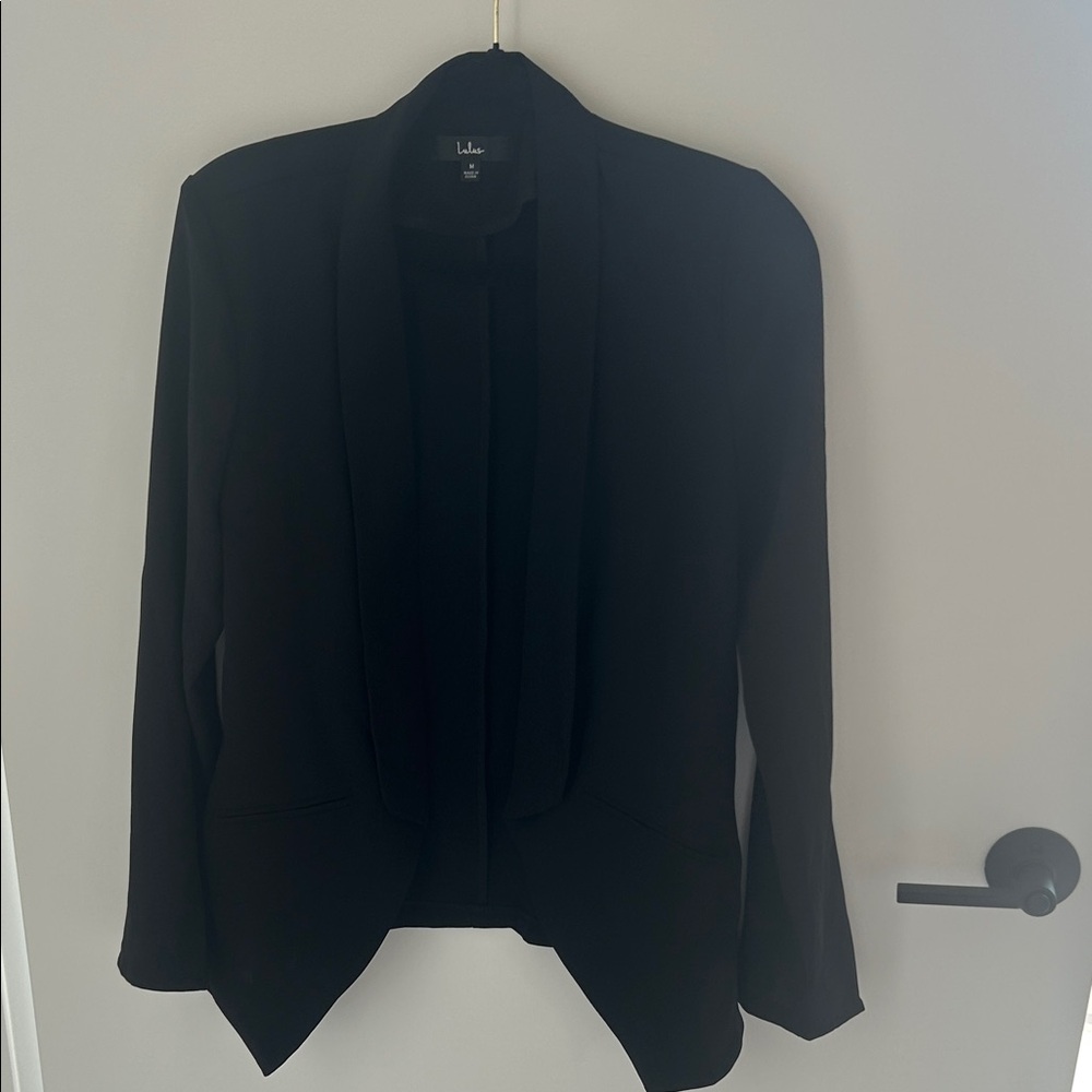 Lulus Classic Black Women's Blazer